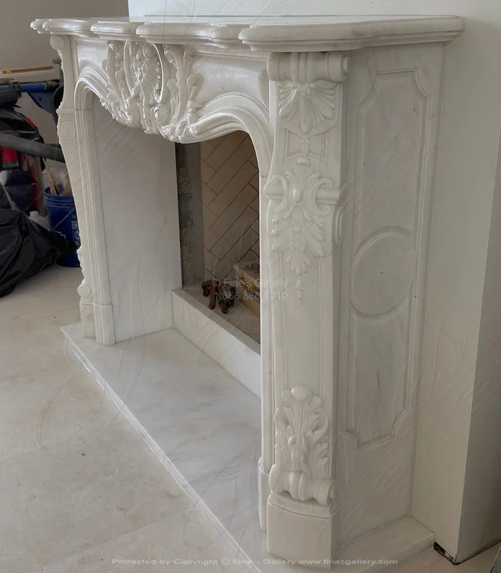 Compilation of Marble Mantel Installations in the Continental…